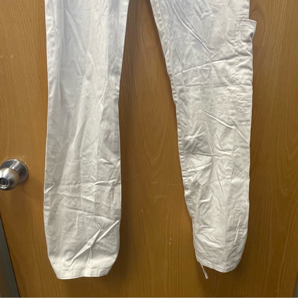 Vintage wet seal white cargo style pants with tie details - Picture 7 of 10